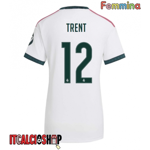 Real Madrid Alexander-Arnold #12 Prima Maglia Femmina 2026-27 Manica Corta